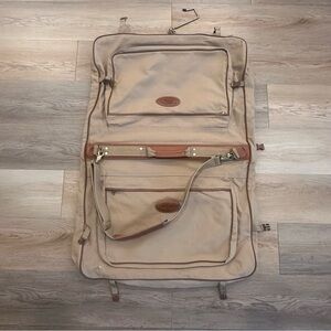 Ford Eddie Bauer Limited Edition Canvas Folding Garment Travel Suit Luggage Bag